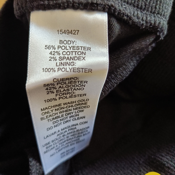 Andrew Marc New York Women's Brushed Ribbed Midweight Jogger Small - Picture 6 of 7